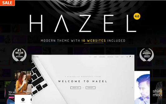 Hazel - Clean Minimalist Multi-Purpose WordPress Theme