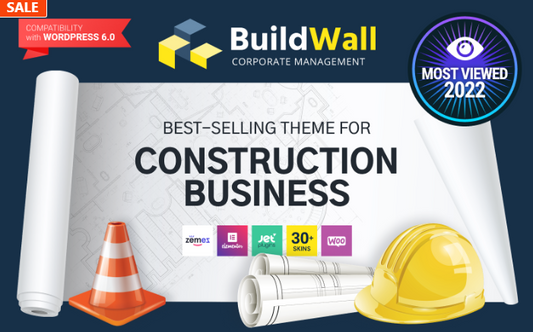 BuildWall - Construction Company Multipurpose WordPress Theme