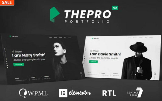 ThePRO - Personal Portfolio WordPress Theme