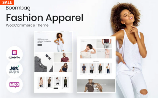 Boombag - Apparel ECommerce Modern Elementor WooCommerce Theme