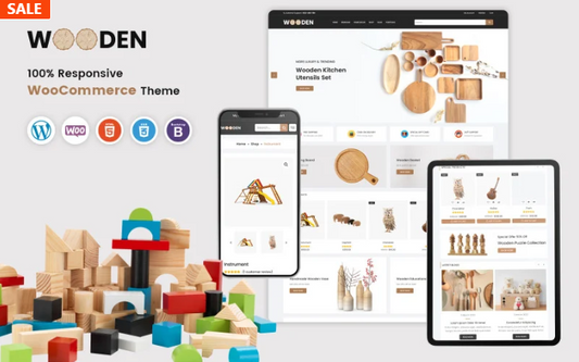 Wooden - Responsive WooCommerce Template