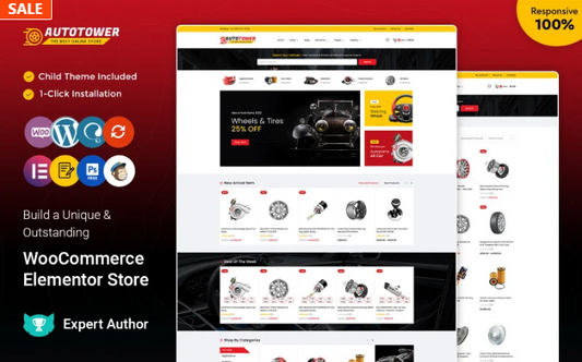 Autotower - Auto Parts, Equipment Responsive WooCommerce Theme