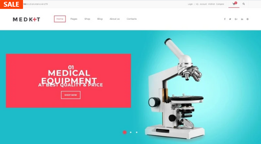 MedKit - Medical Equipment WooCommerce Theme