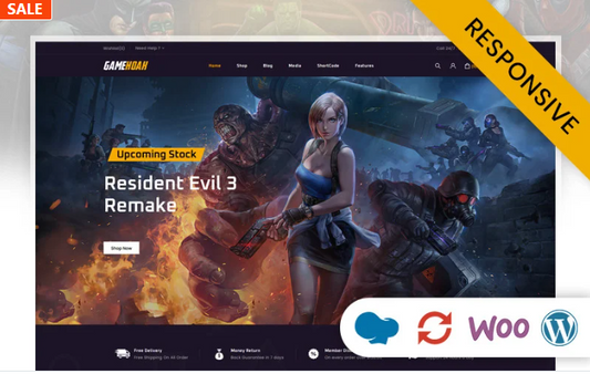 GameHoak - Online Game Store Woocommerce Responsive Theme