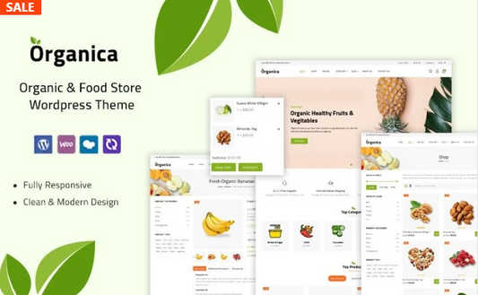 Organica - Food & Grocery Store WooCommerce Theme